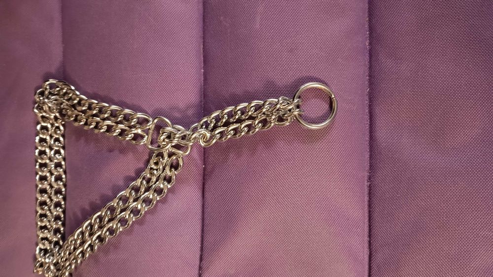 Obroże, kolczatki dla psa łańcuszkowa