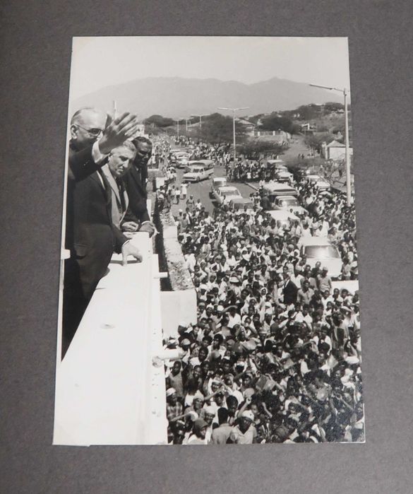 Estado Novo - Visita de Marcelo Caetano a Cabo Verde