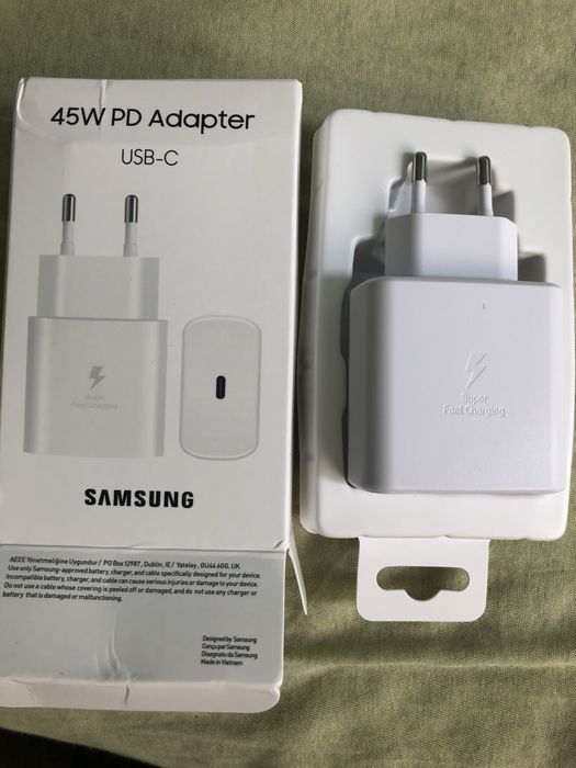 Ładowarka Samsung 45w Oryginalny adapter box