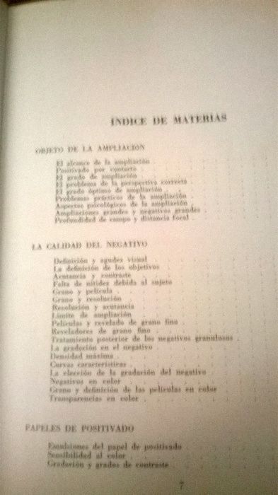 La Ampliación - la técnica del positivo fotográfico