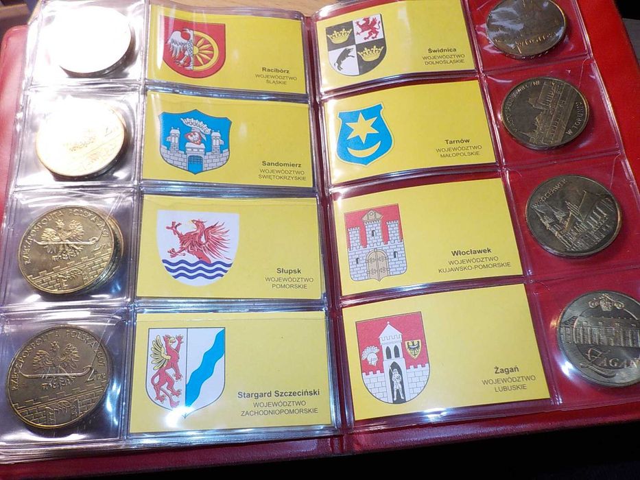 GN   album komplet 2 zl monety GN województwa  + gratis  Album
