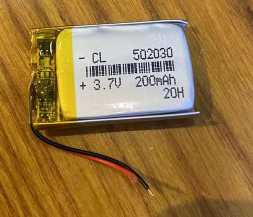 Акумулятор літій-полімерний 200 mAh 3.7V 502030