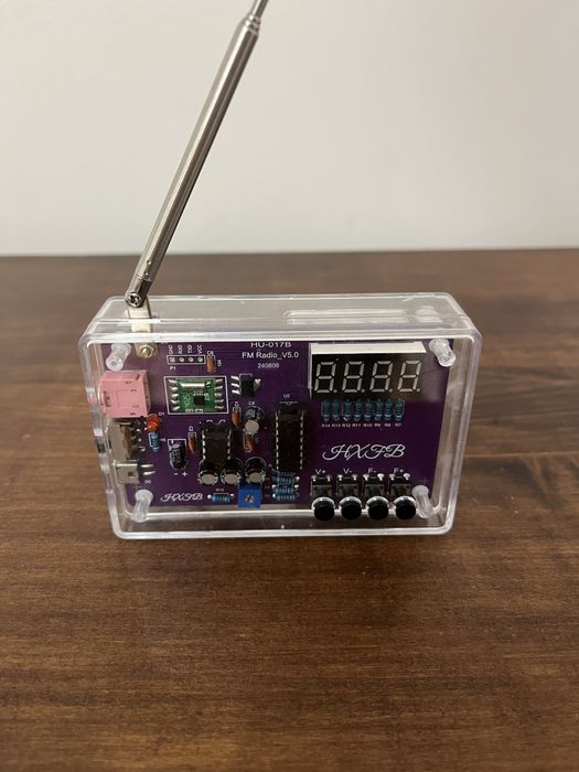FM радіо HU-017В цифрове | LED дисплей | USB | DIY