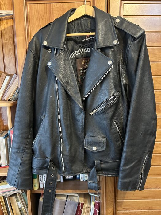 kurtka skórzana męska