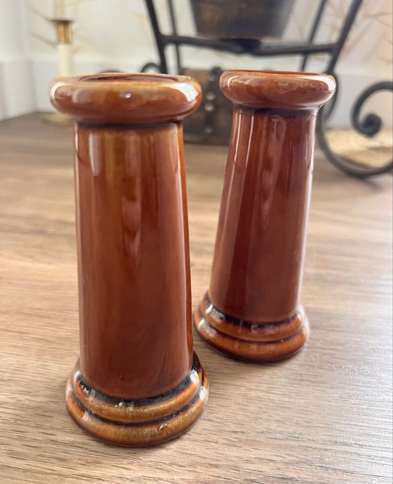 2 X Castiçais cerâmica.