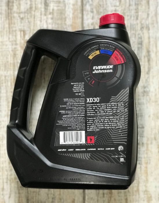 Масло Evinrude XD30 2Т 1л и 3.8л