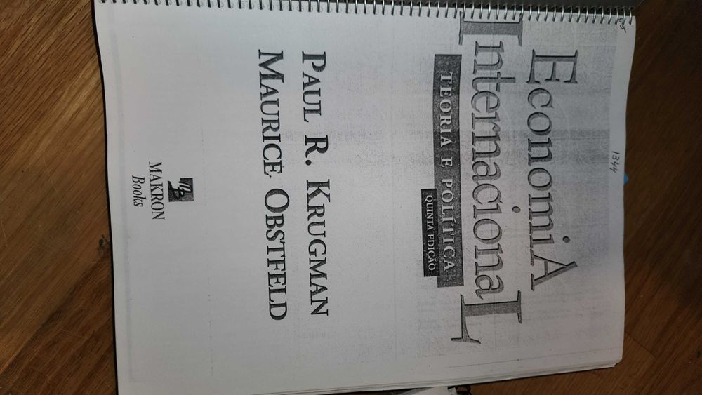 Fotocopias de diversos livros Economia