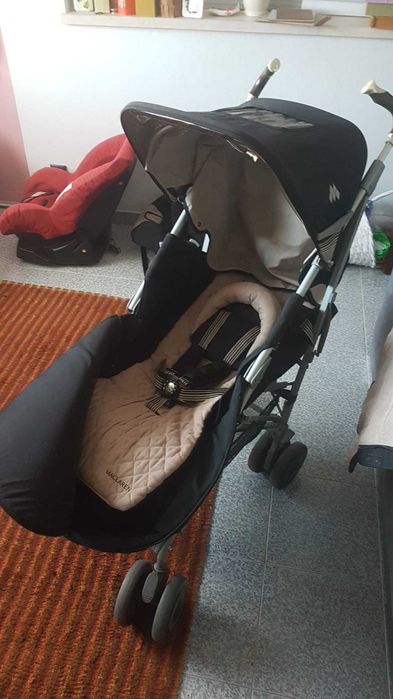 KIT Carrinho de bebé + Ovo + Alcofa + Cobertura de chuva