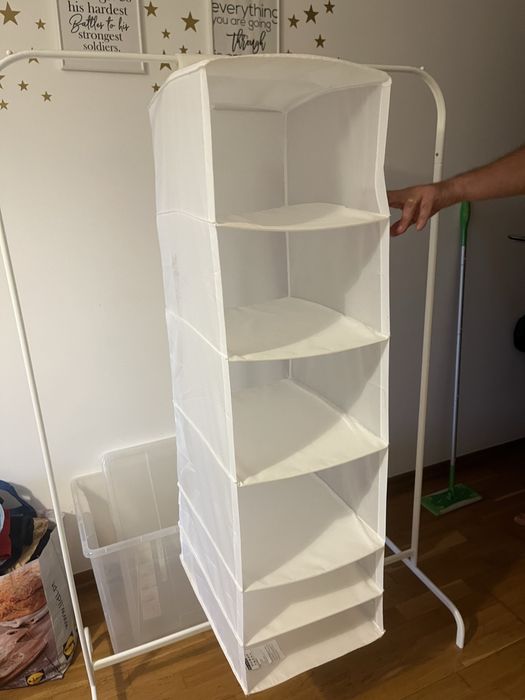 Charriot IKEA com OFERTA de arrumacao 6 compartimentos gama Skubb