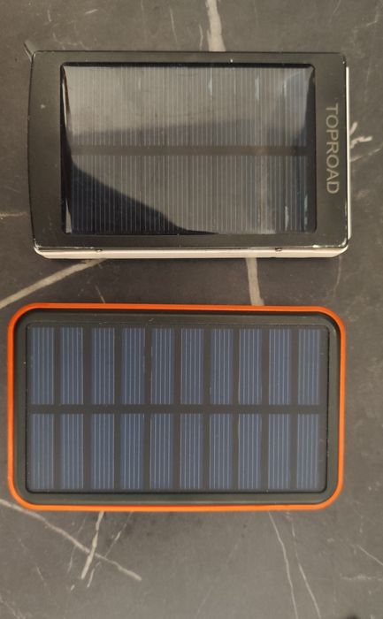 Два повербанка с солнечной батареей. Power bank  12000 mh, цена за два