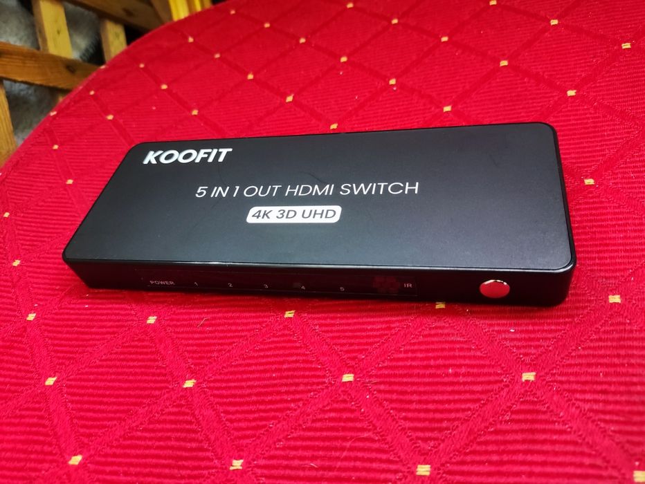 Przełącznik HDMI rozdzielacz 60Hz 4K  UHD PS5 PS4 PS3 DVD Xbox switch