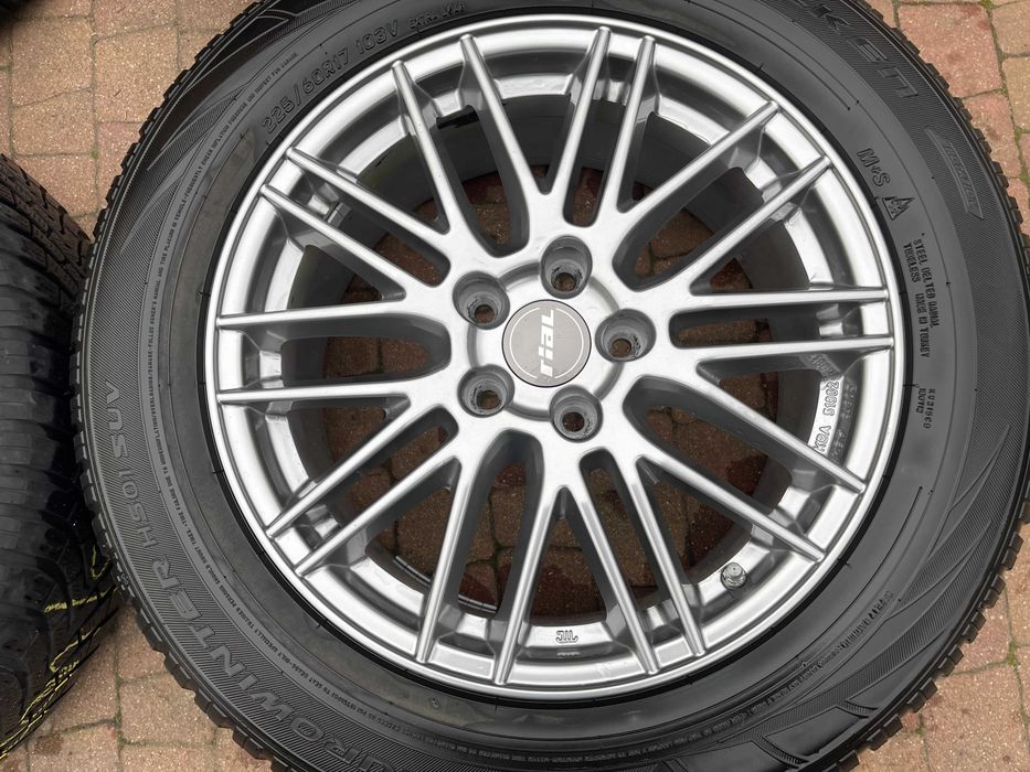 3968. Koła zimowe SsangYong Korando IV 5x112 ET45 215/65/17 Pirelli 8.8mm 24r