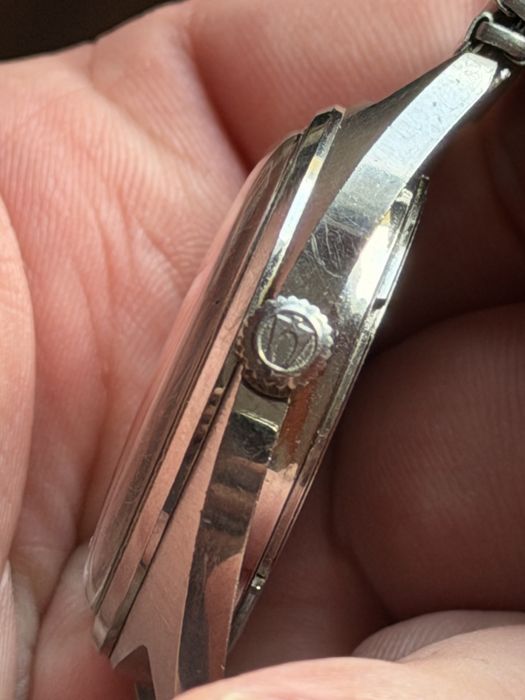 Bulova Accutron, kamerton,  rozmiar 36/42mm, super stan, w stali, lata 70te
