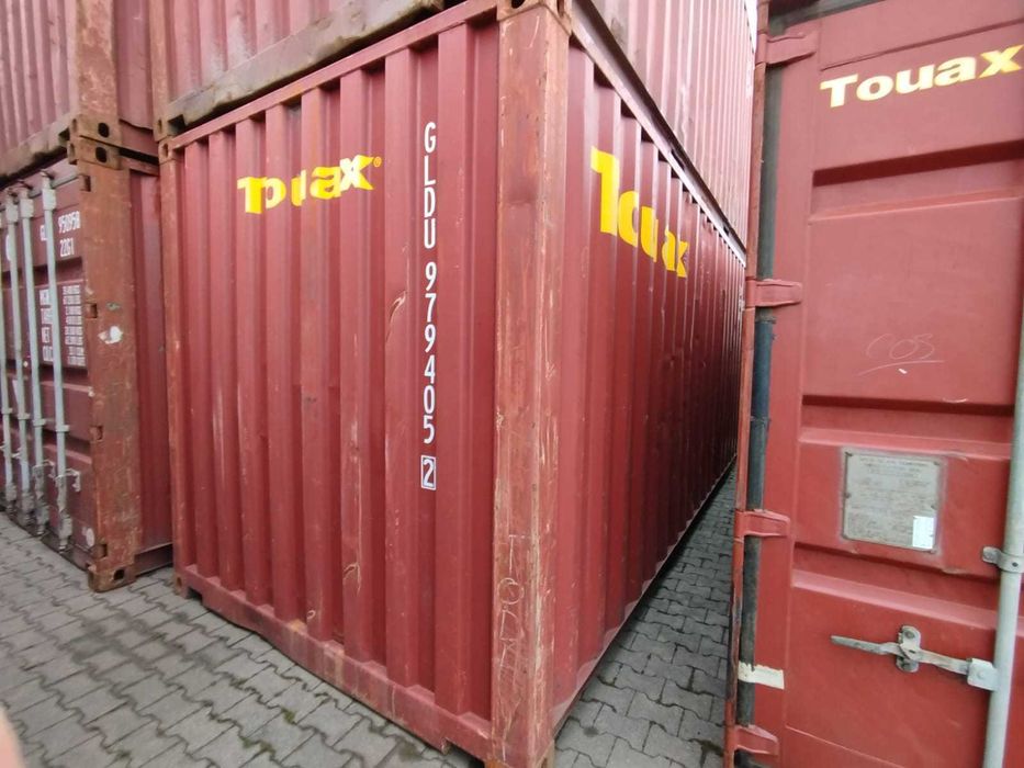 Kontener magazynowy 20DV/DC (6 m) używany - Transport Cała Polska