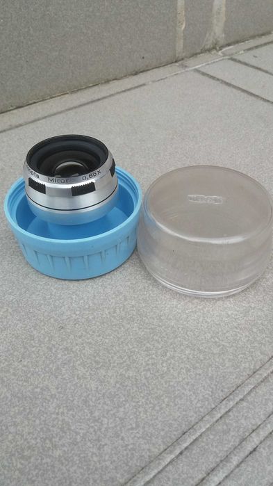 Obiektyw  ''Meopta Mirar'' 0,65x ,  made in Czechoslovakia