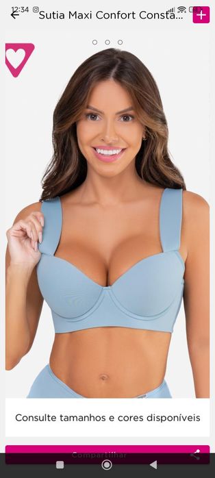 Sutiã e cuecas femininas