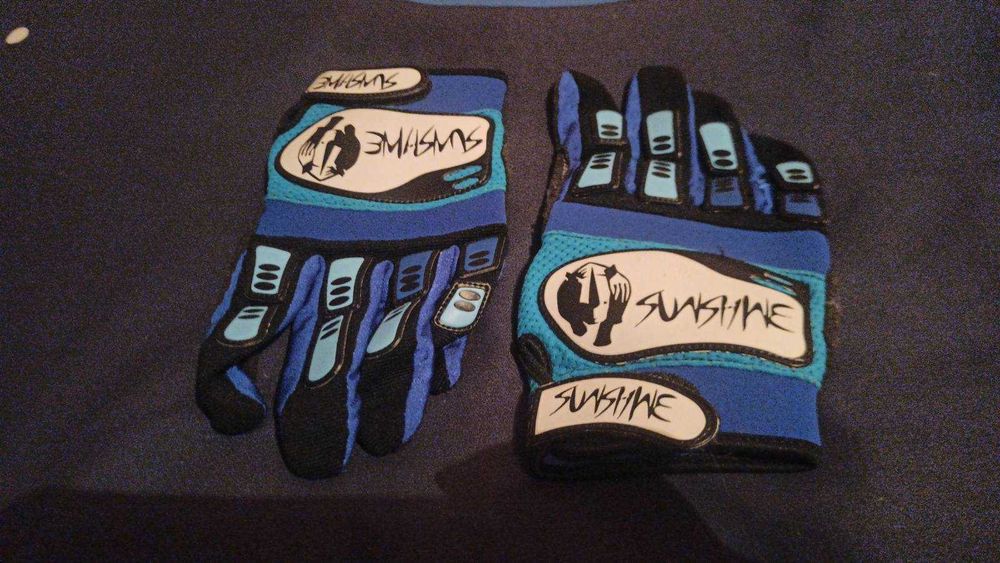 Велоперчатки для кроса перчатки Sunshme!!
