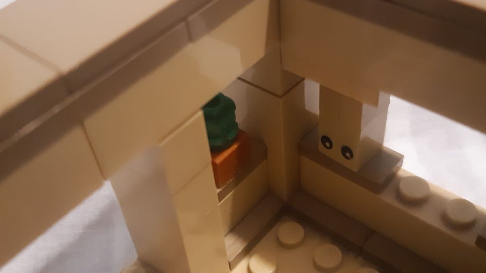 Lego minecraft pustyni domek z villagerem