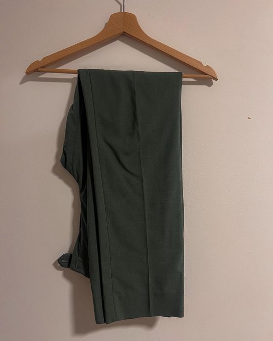 Fato Slim Fit Verde Azeitona Suits Inc