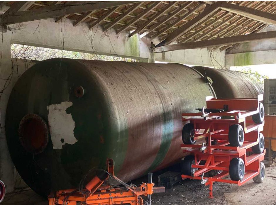 Depósito Fibra Reforçada 20 m³ (20.000 L) Vertical–Industrial/Agrícola