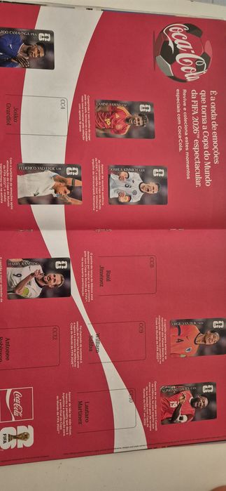 Cromos da Coca Cola