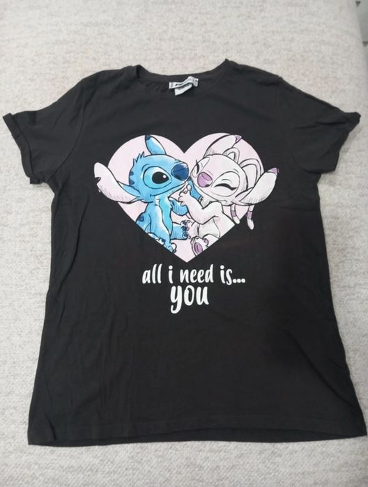 T-shirt do Stitch e da Angel