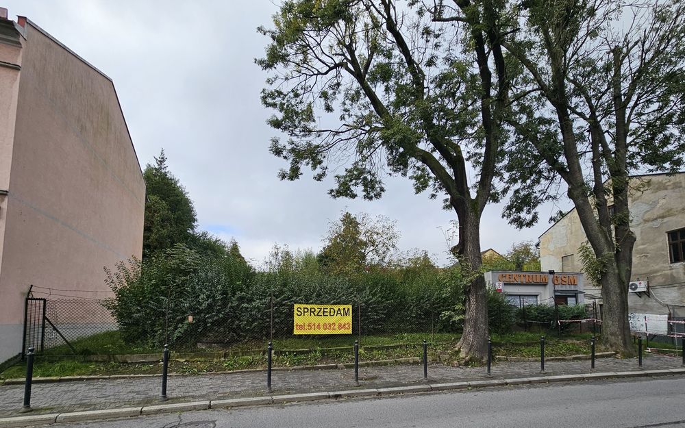Działka w centrum Wadowic