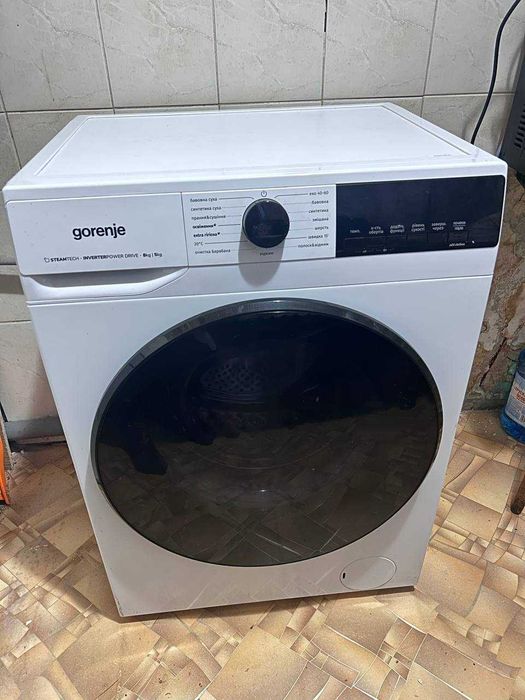 Пральна машина з сушкою 8кг\5кг Gorenje WD2A854ADS/UA