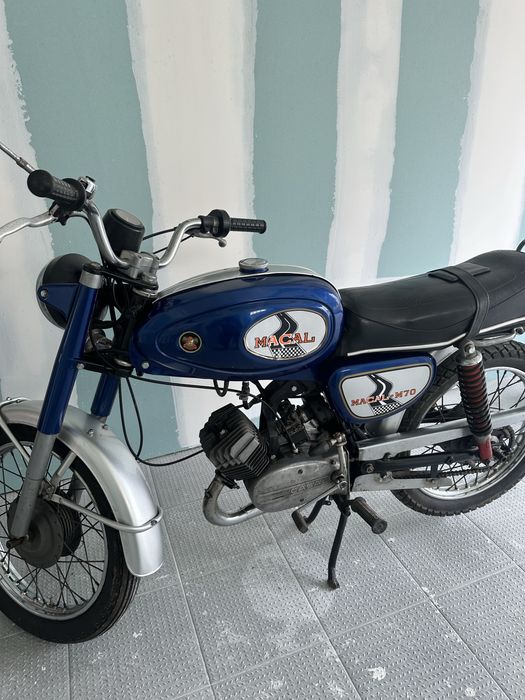 Macal M70 – Motor Casal 4v – Impecável + Escape Original Macal