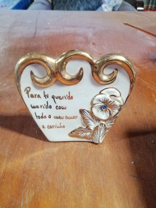 Bonecos porcelana e guarda jóias