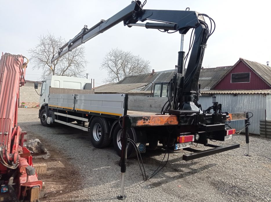 Кран маніпулятор самоскид під ключ монтаж встановлення сертифікація