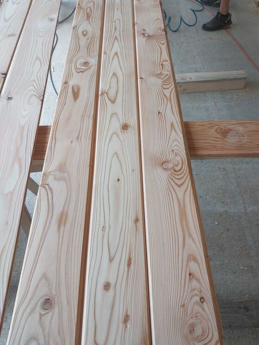 Deska elewacyjna Modrzew 140x2