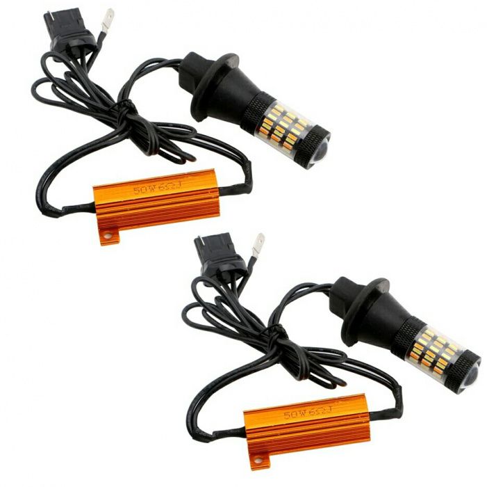 Автолампы LED, DRL+turn  ДХО Поворот 60sm CANBUS P21W 1156 PY21W 3157