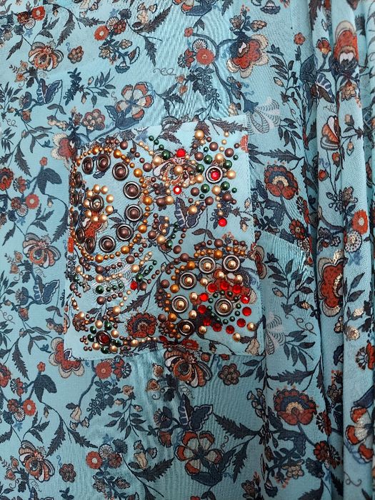 Nowa,sukienka z 3 falbanami w stylu boho, Exxpose Line, 2XL (44)