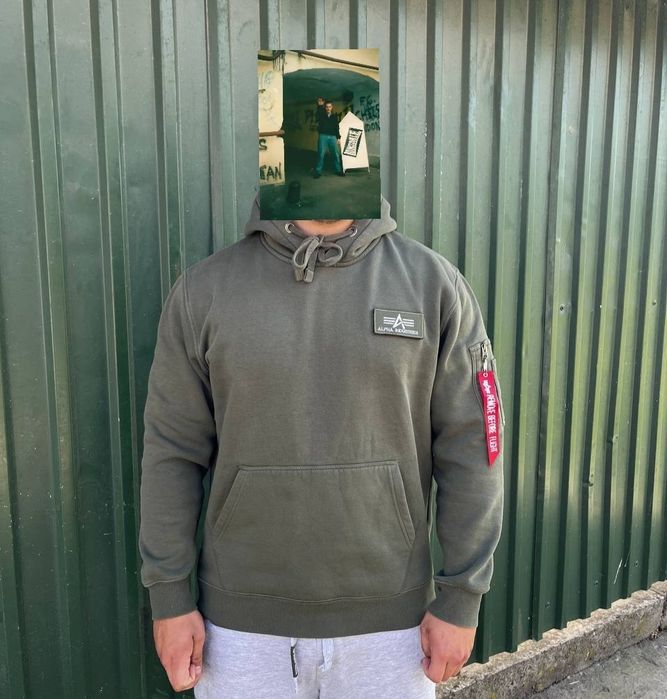 Худі Alpha industries