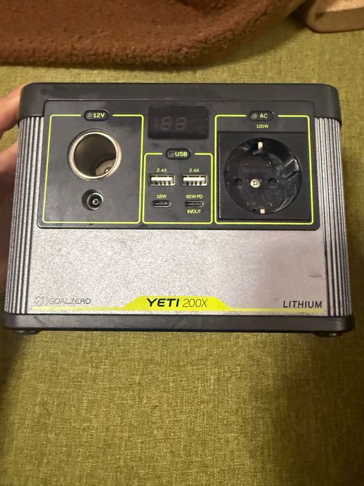 Зарядная станция Goal Zero Yeti 200X 189Wh / 230V / USB-C PD 60W