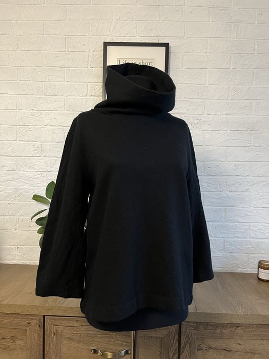 Светр гольф cos чорний вовна,m-s,38