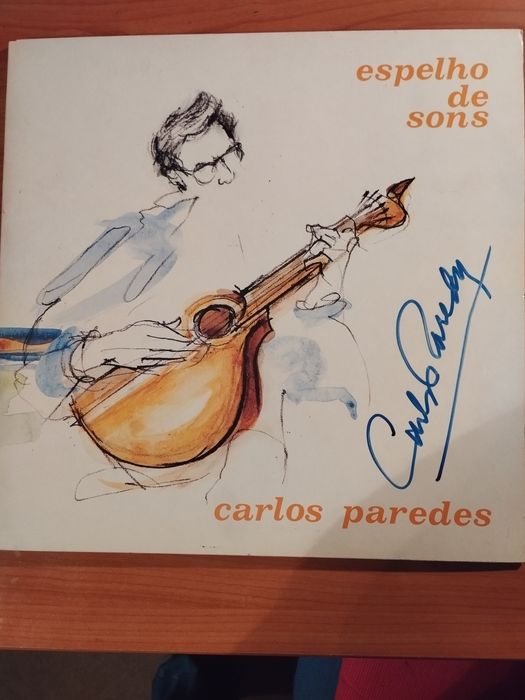 Disco de Carlos Paredes assinado