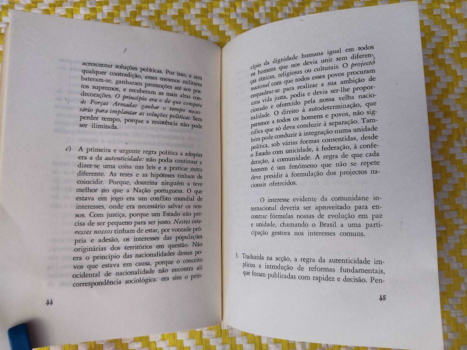 Saneamento Nacional – 
Adriano Moreira