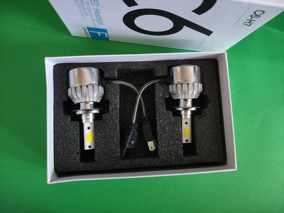 Lâmpadas led H1 H4 H7