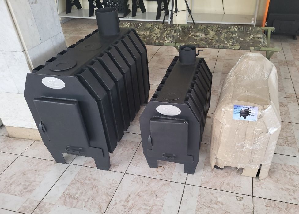 • Економна! • 147м3 • Піч Булерьян - не Буржуйка!