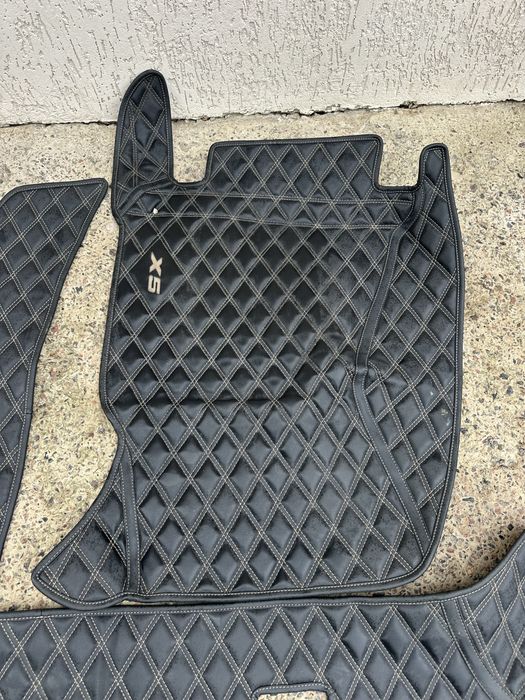 Шкіряні автомобільні килими BMW X5 F15 wellmats коврики