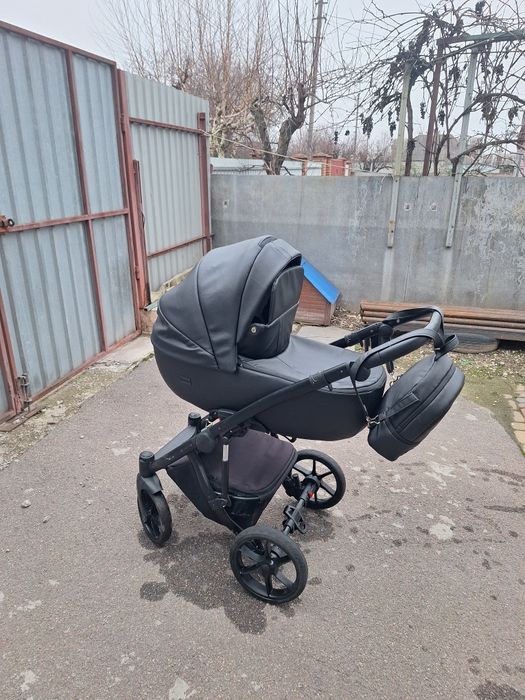 Дитяча коляска Bexa 2 в 1 екошкіра