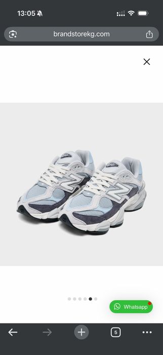 Нові кросівки New balance 9060 grey blue