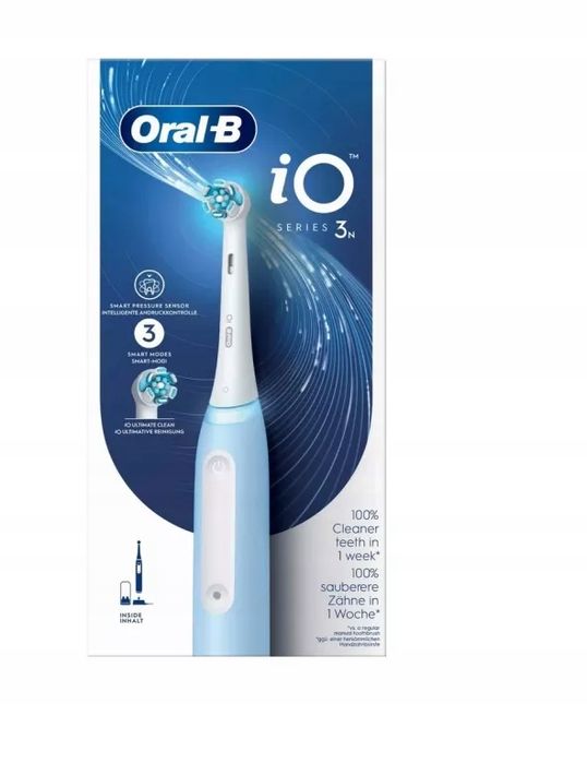 outlet szczoteczka elektryczna oral-b io series 3 obrotowo-pulsacyjna jasno