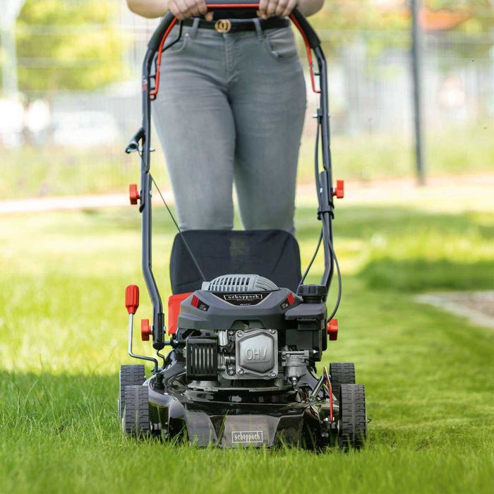 Газонокосарка бензинова MS150-42 scheppach Самохідна