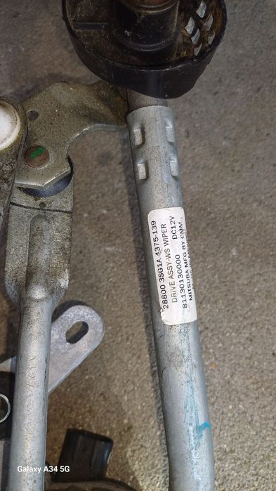 Mechanizm wycieraczek nissan sentra