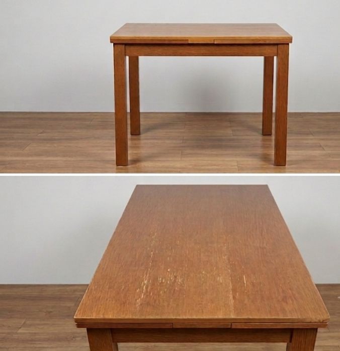 Stół rozkładany IKEA BJURSTA do jadalni / kuchni – kompaktowy (50-90 cm)