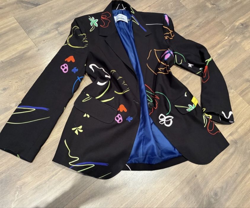 Marynarka Naoko w kwiaty