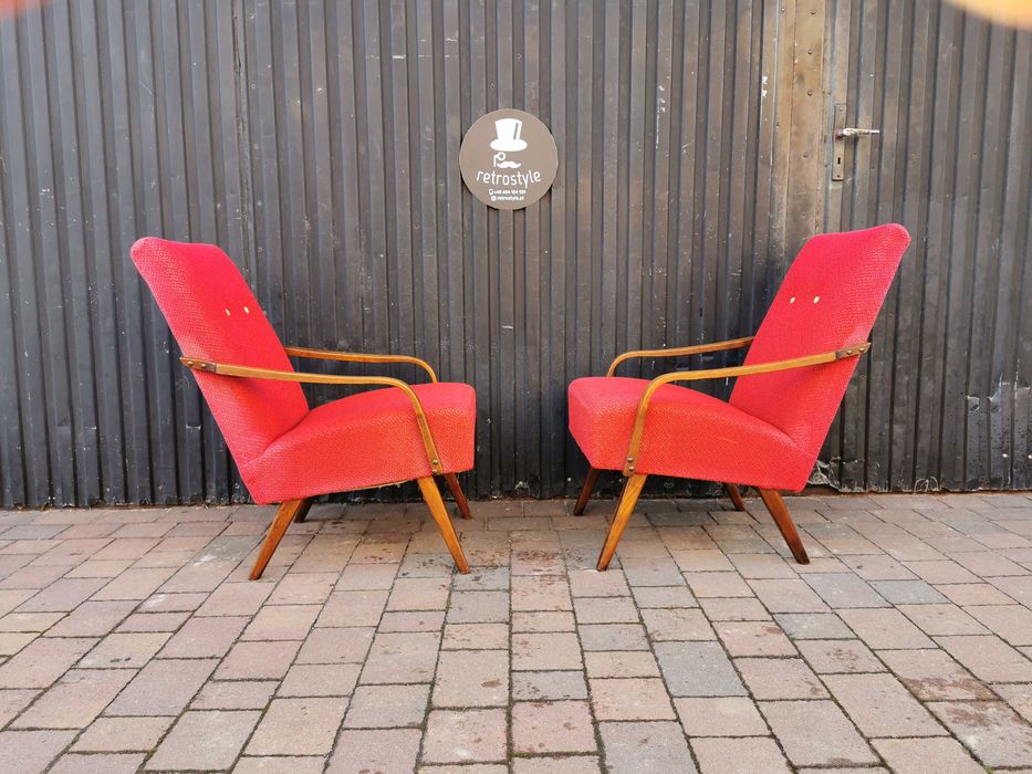 Fotel JITONA Czechosłowacja '60, PRL design, Vintage, RETRO